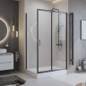 Душевой уголок BELBAGNO UNO-195-AH-1-110/70-C-NERO