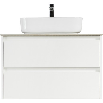 Тумба со столешницей и накладной раковиной BELBAGNO KRAFT100BO-KEPBO-1346-SET